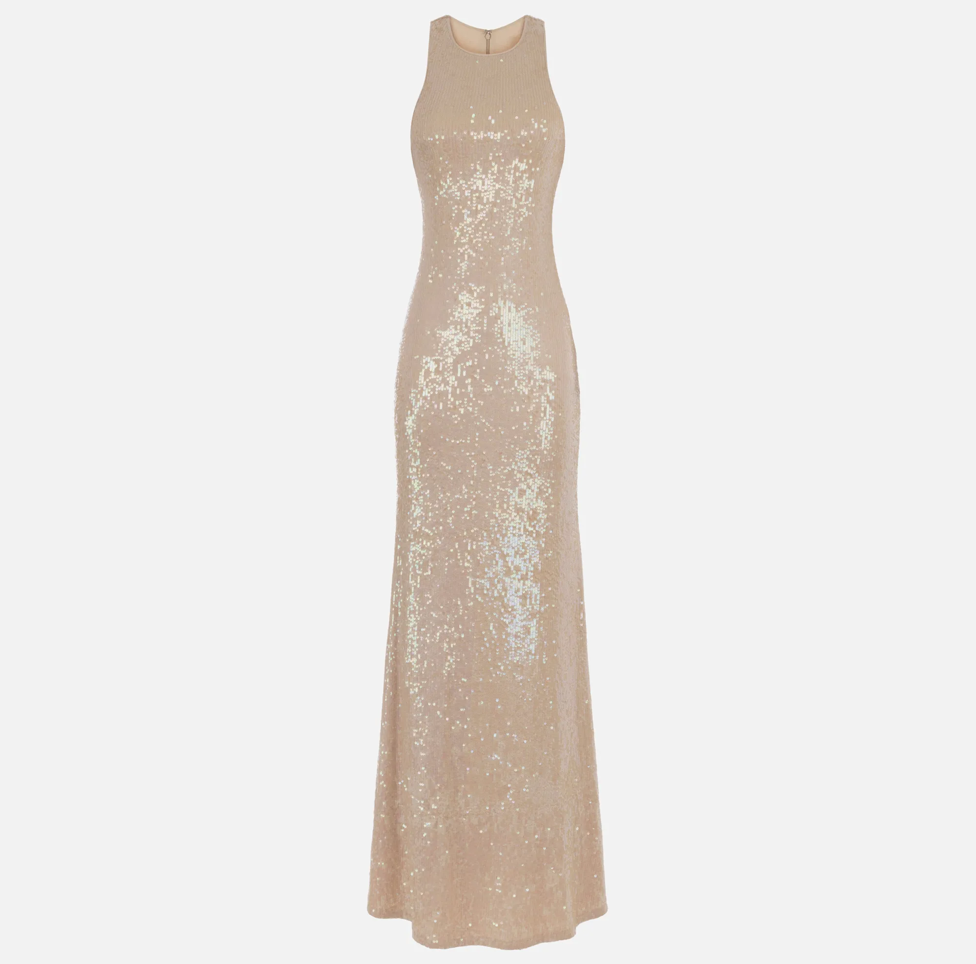 Elisabetta Franchi Abito Red Carpet In Jersey Con Paillettes^ Abiti