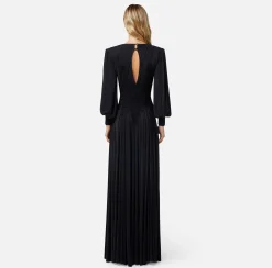 Elisabetta Franchi Abito Red Carpet In Jersey Con Inserti In Pizzo^ Red Carpet