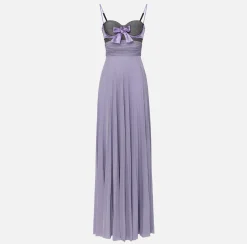 Elisabetta Franchi Abito Red Carpet In Jersey Lurex Con Reggiseno^ Abiti