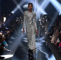 Elisabetta Franchi Abito Red Carpet In Paillettes^ Abiti