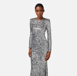 Elisabetta Franchi Abito Red Carpet In Paillettes^ Abiti