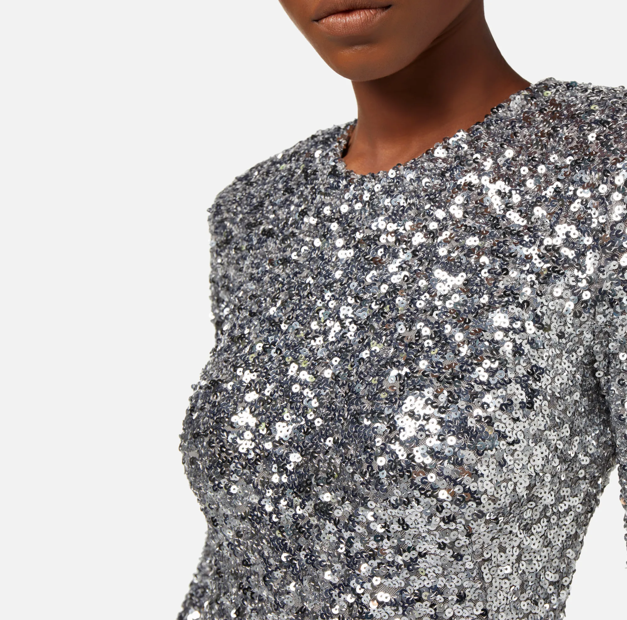 Elisabetta Franchi Abito Red Carpet In Paillettes^ Abiti