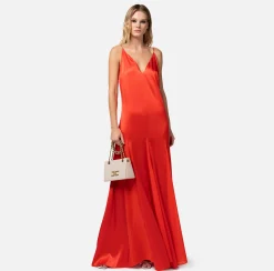 Elisabetta Franchi Abito Red Carpet In Seta^ Abiti