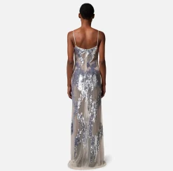 Elisabetta Franchi Abito Red Carpet In Tulle E Paillettes^ Abiti
