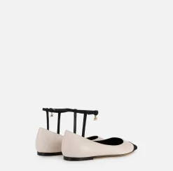 Elisabetta Franchi Ballerine In Nappa Con Puntalino^ Sneakers E Scarpe Basse