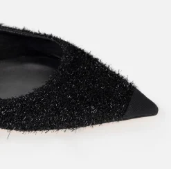 Elisabetta Franchi Ballerine In Tessuto Metallizzato^ Sneakers E Scarpe Basse