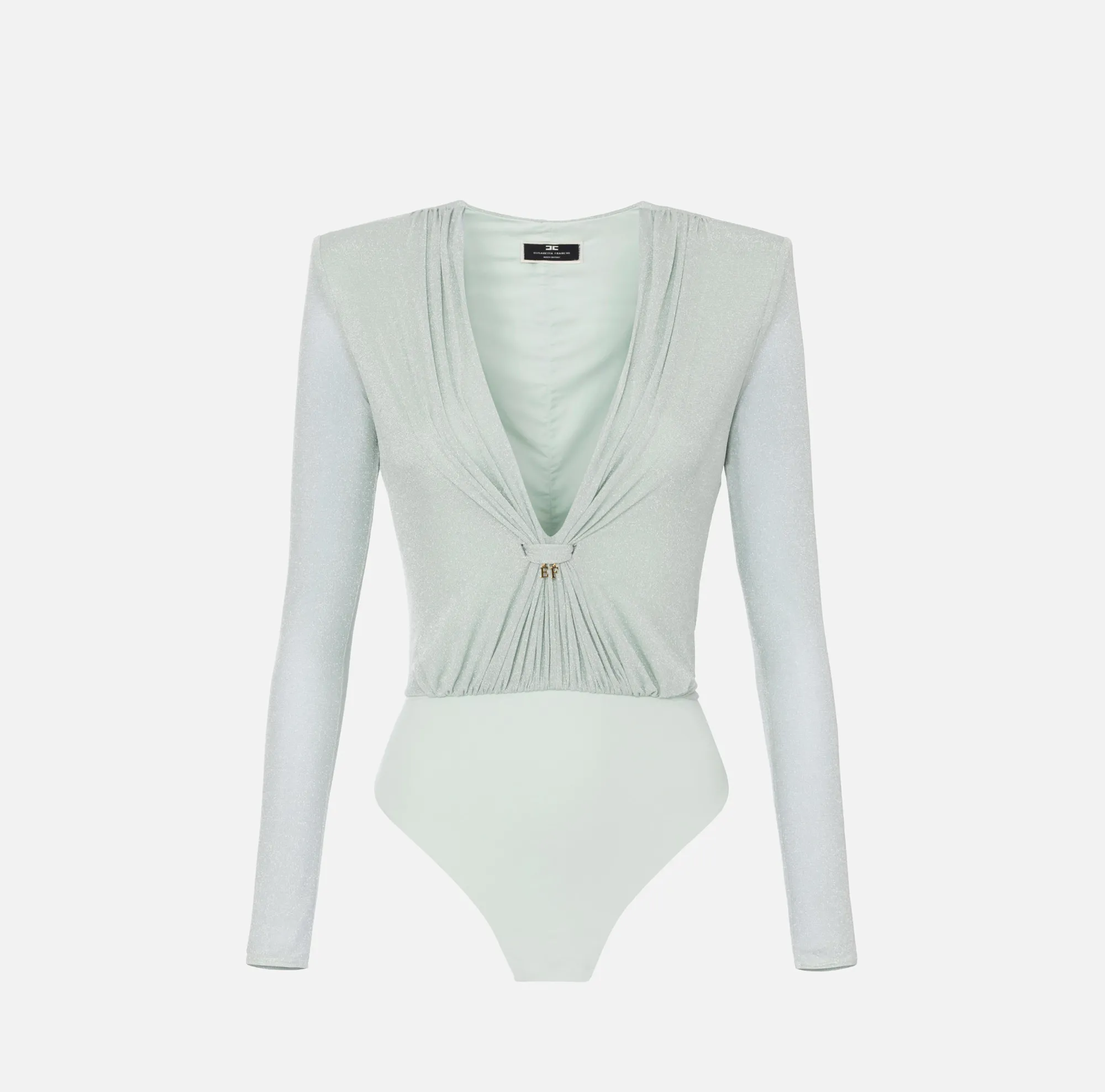 Elisabetta Franchi Body In Jersey Lurex Con Scollatura^ Top, T-Shirt & Body
