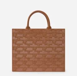 Elisabetta Franchi Bold Monogram Large Shopper^ Borse A Mano