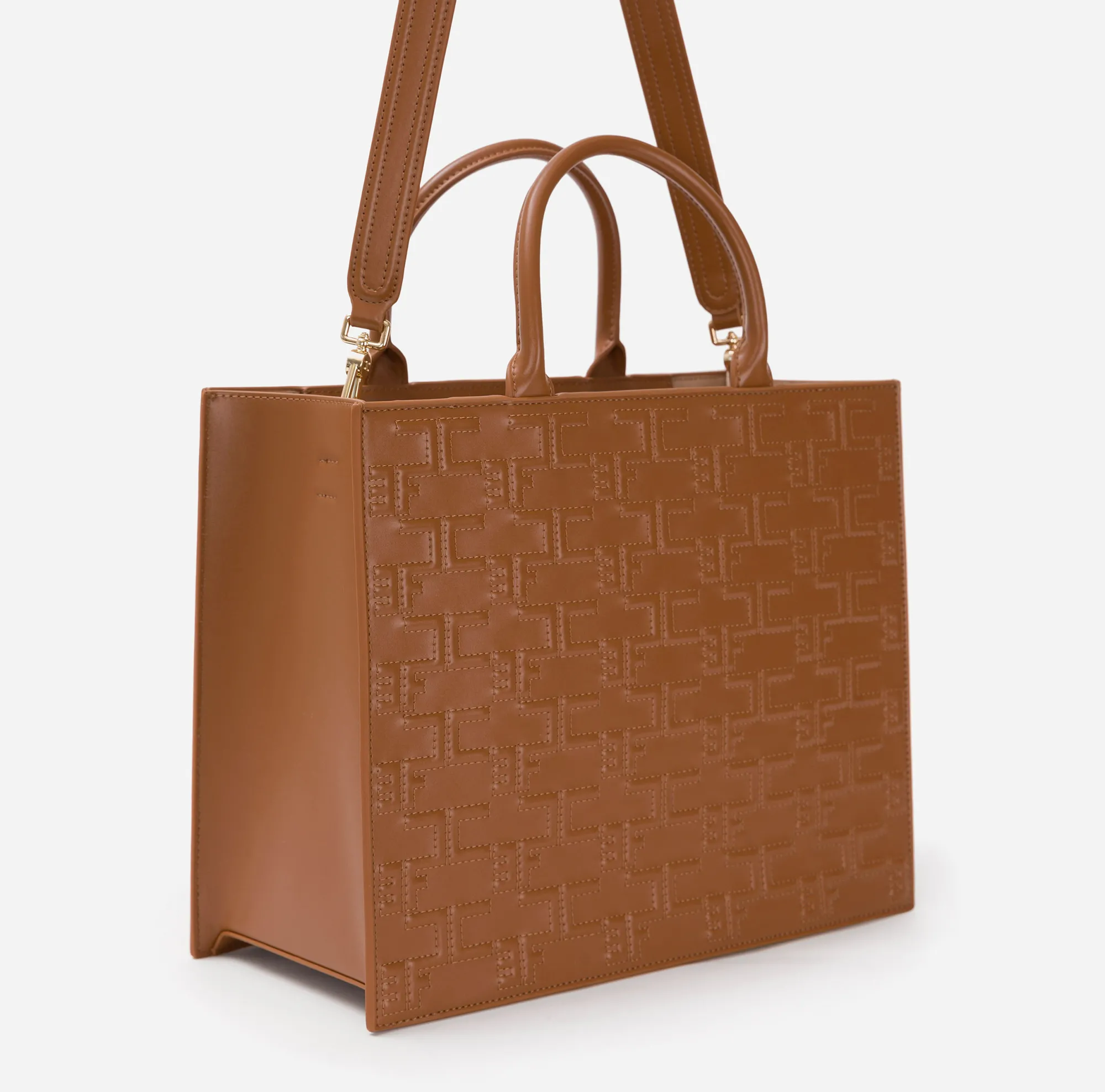 Elisabetta Franchi Bold Monogram Large Shopper^ Borse A Mano