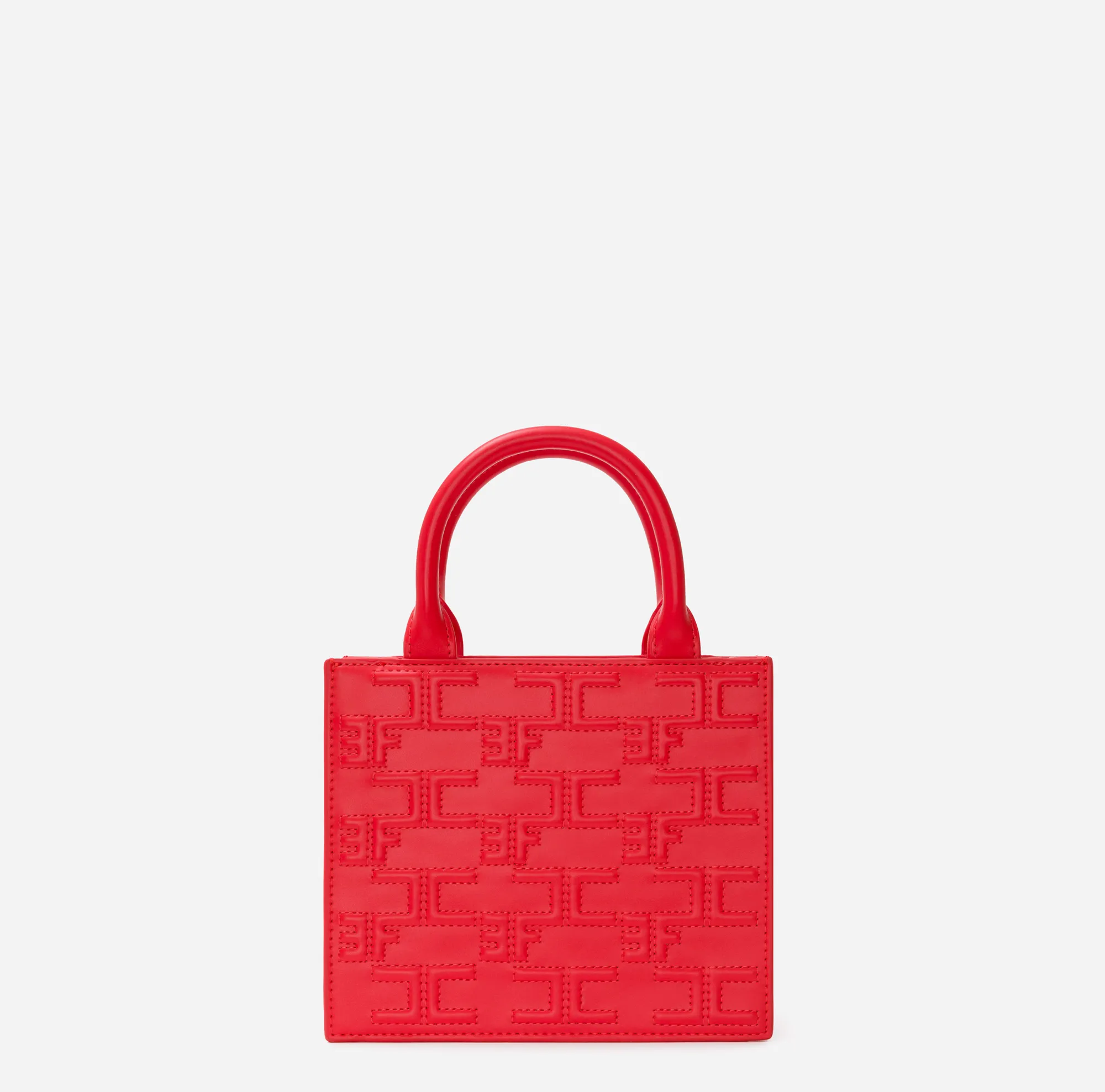 Elisabetta Franchi Bold Monogram Small Shopper^ Borse A Mano