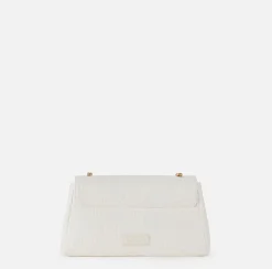 Elisabetta Franchi Borsa A Spalla In Rafia Jacquard^ Borse A Tracolla