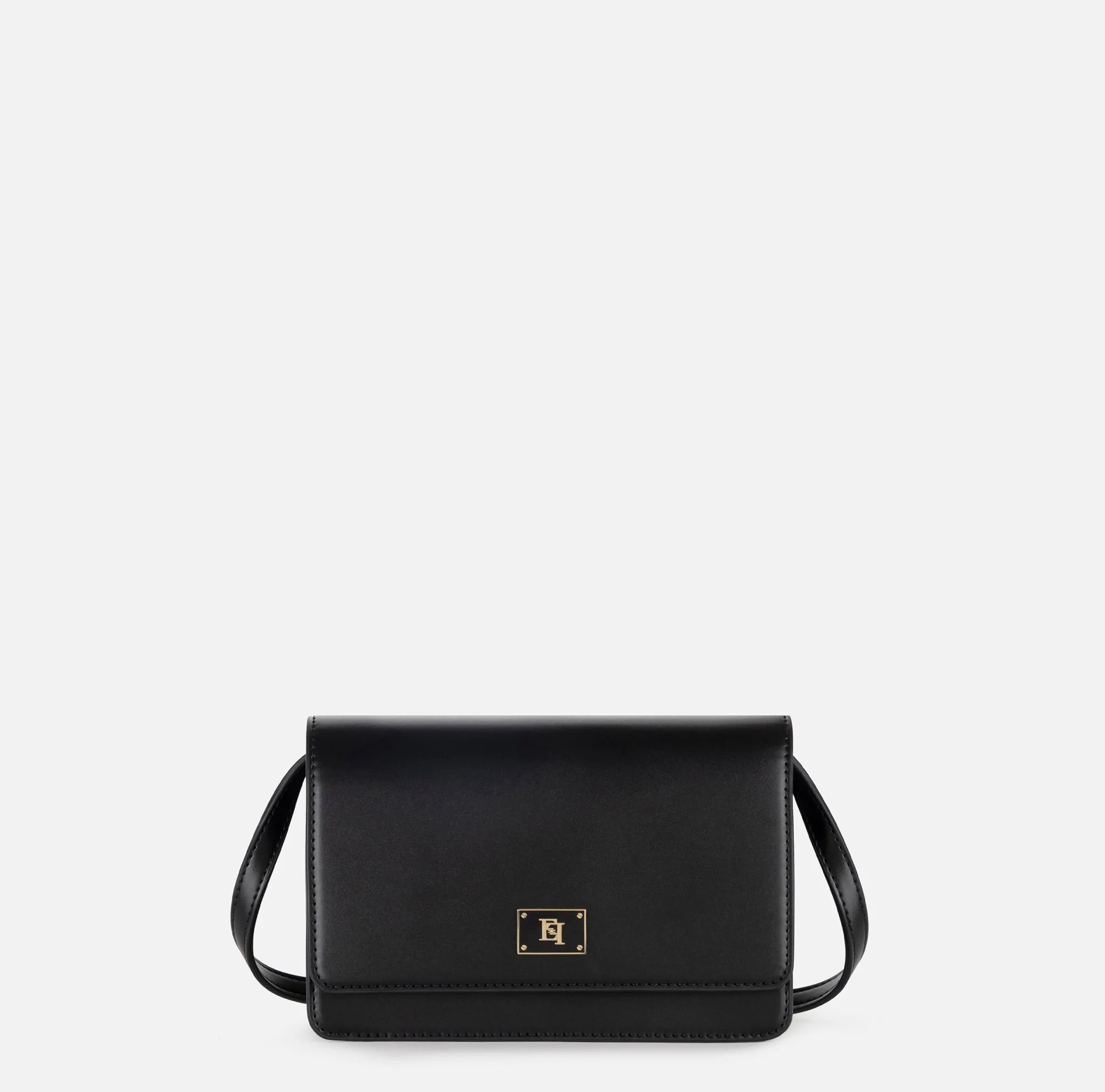 Elisabetta Franchi Borsa A Tracolla Con Placca Smaltata^ Borse A Tracolla
