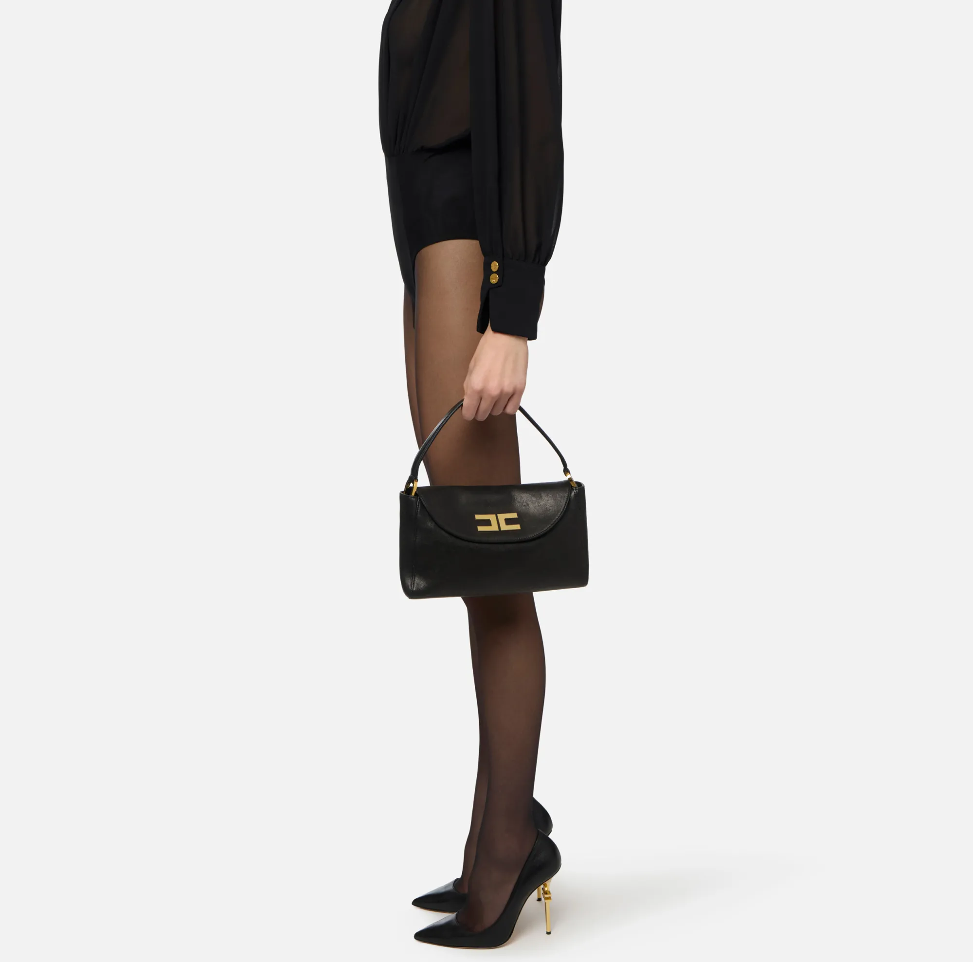 Elisabetta Franchi Borsa Hobo Avenue Bag Piccola^ Borse A Mano