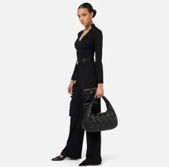 Elisabetta Franchi Borsa Hobo Etoile Grande^ Borse A Mano