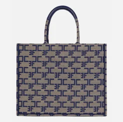 Elisabetta Franchi Borsa Monogram Grande^ Borse A Mano