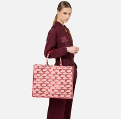 Elisabetta Franchi Borsa Monogram Grande^ Borse A Mano