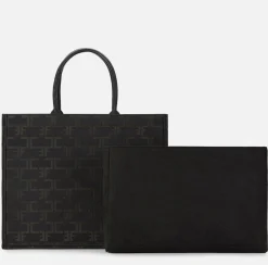 Elisabetta Franchi Borsa Monogram Grande Con Organizer^ Borse A Mano