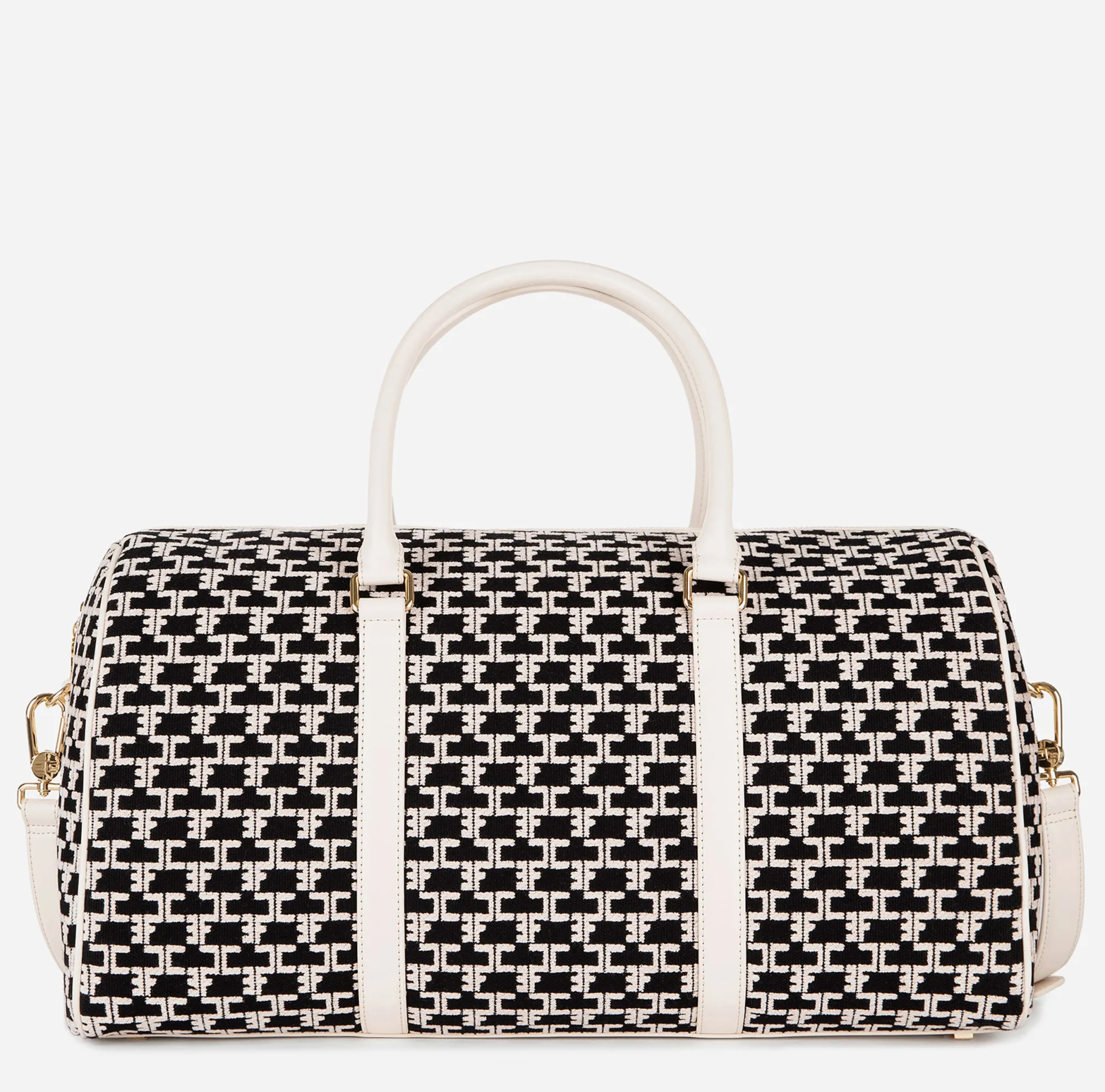 Elisabetta Franchi Borsone Weekend Monogram Travel^ Valigeria