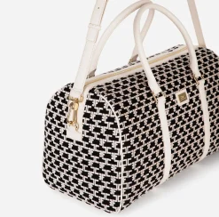 Elisabetta Franchi Borsone Weekend Monogram Travel^ Valigeria