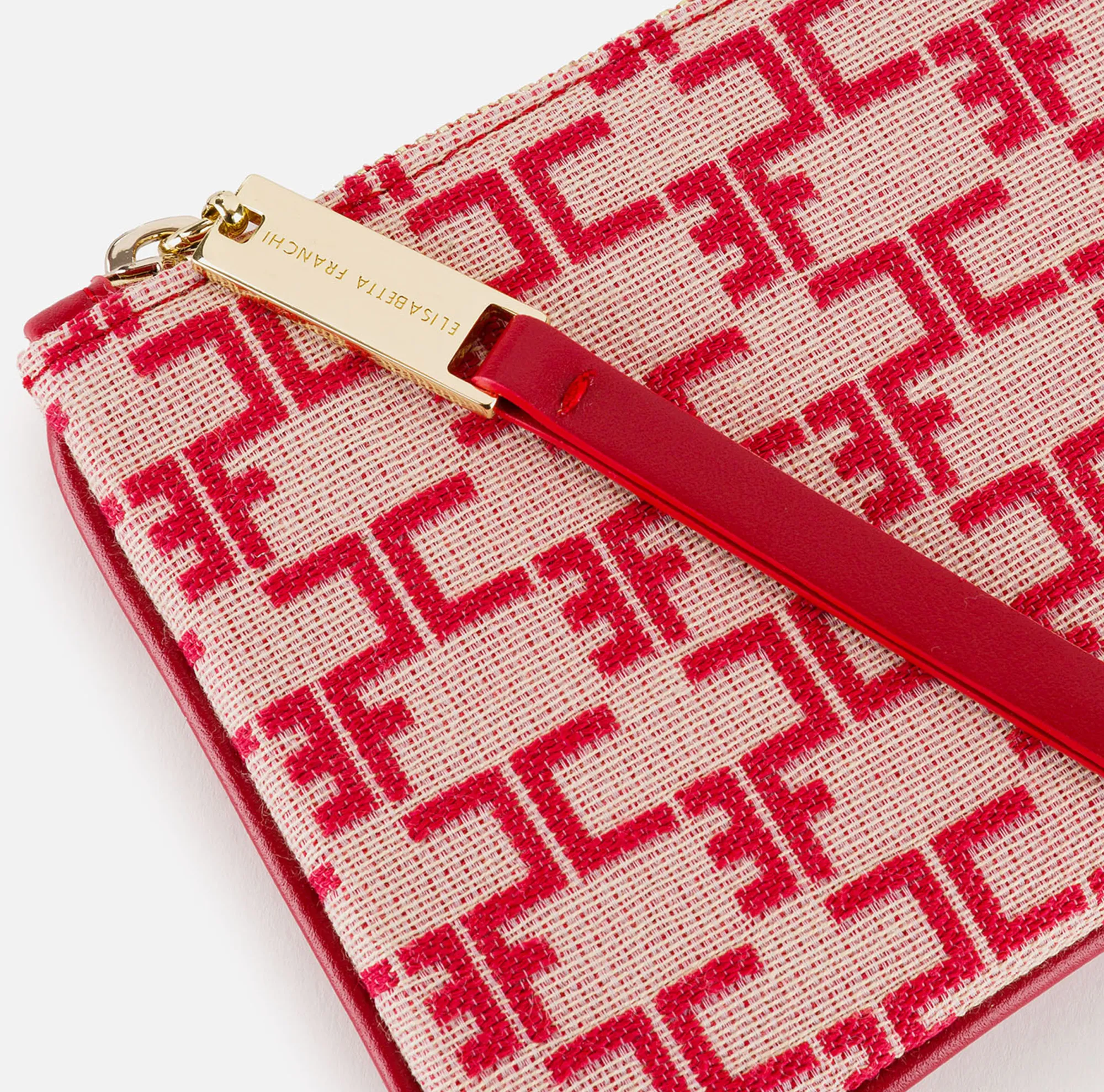 Elisabetta Franchi Bustina Monogram^ Clutch