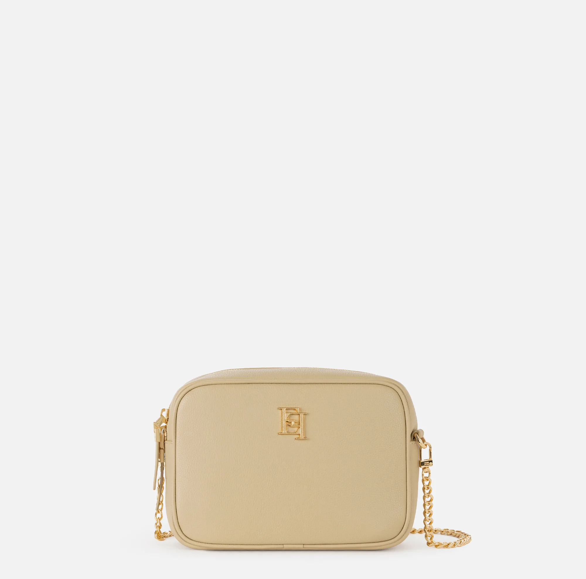 Elisabetta Franchi Camera Bag Con Logo In Metallo^ Borse A Tracolla