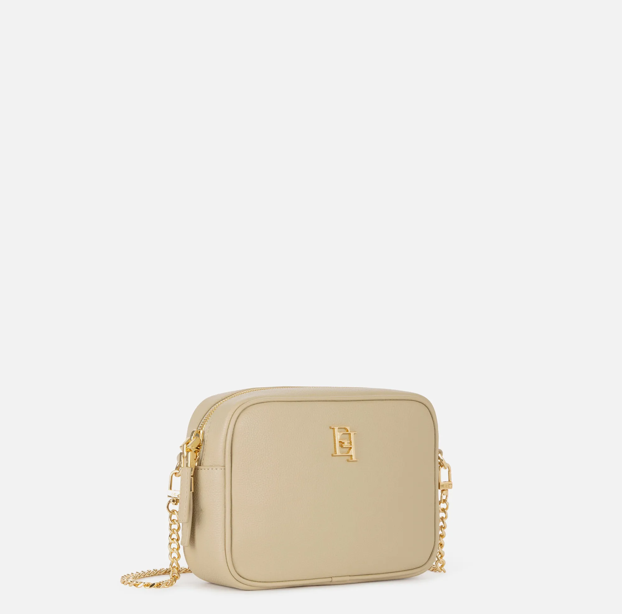 Elisabetta Franchi Camera Bag Con Logo In Metallo^ Borse A Tracolla