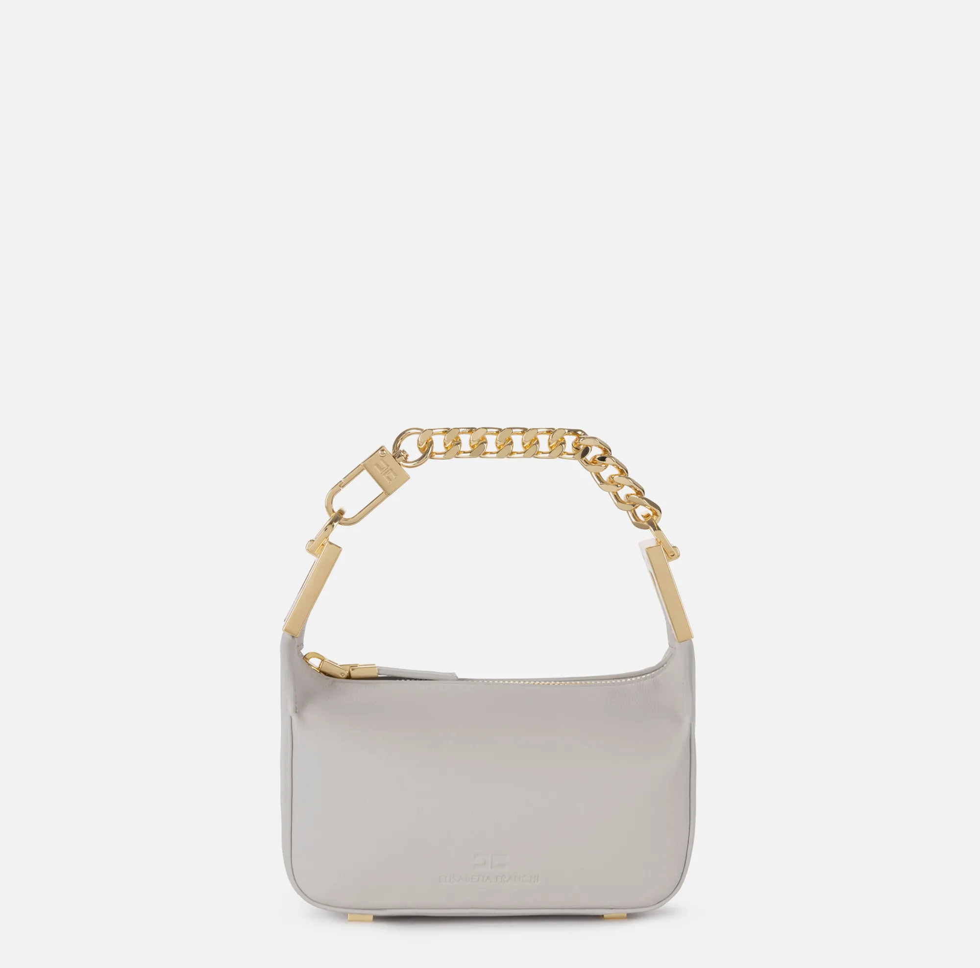Elisabetta Franchi Camera Bag Con Morsetto In Metallo^ Borse A Tracolla