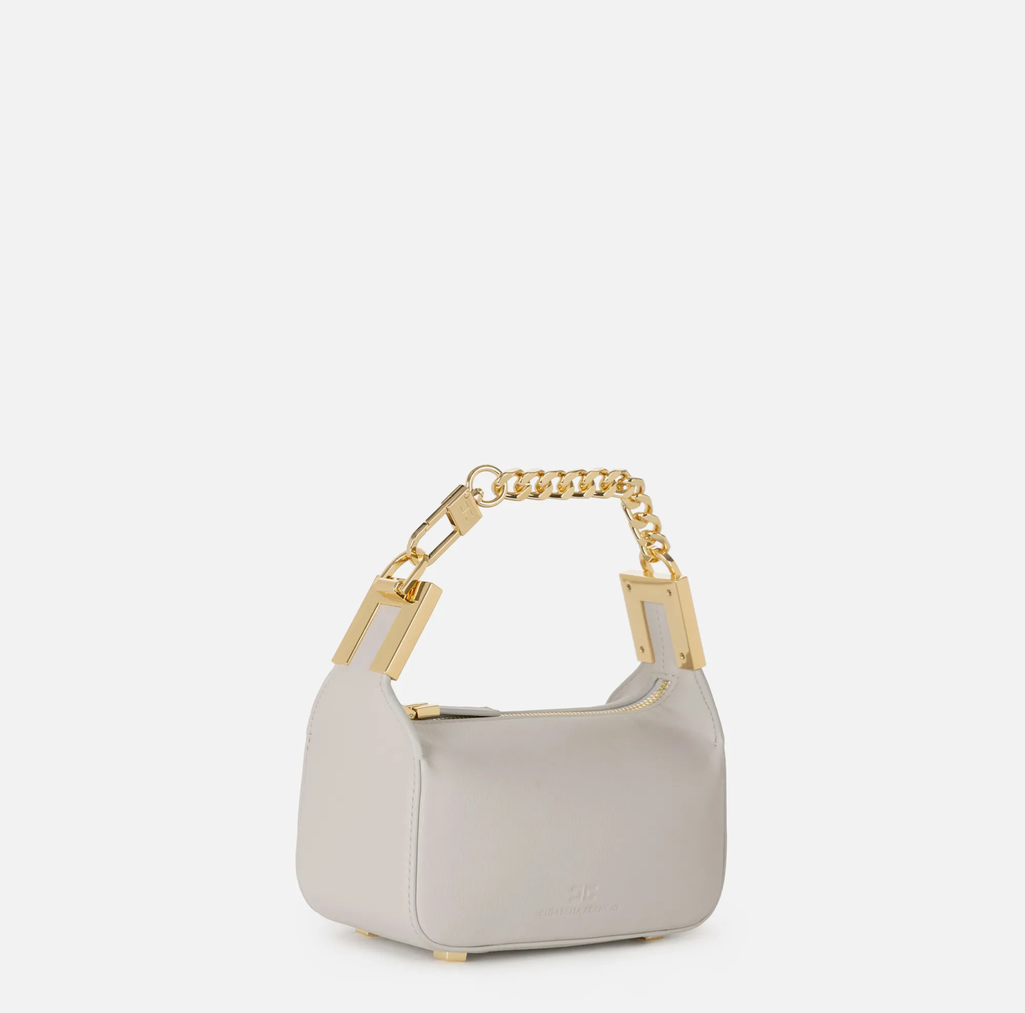 Elisabetta Franchi Camera Bag Con Morsetto In Metallo^ Borse A Tracolla