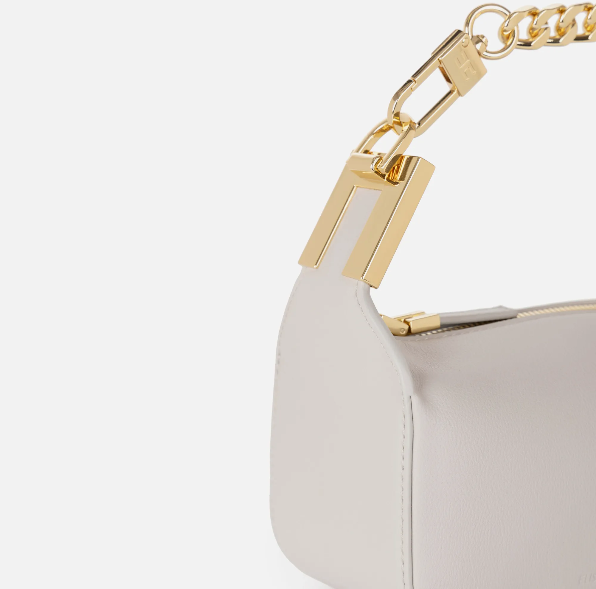 Elisabetta Franchi Camera Bag Con Morsetto In Metallo^ Borse A Tracolla