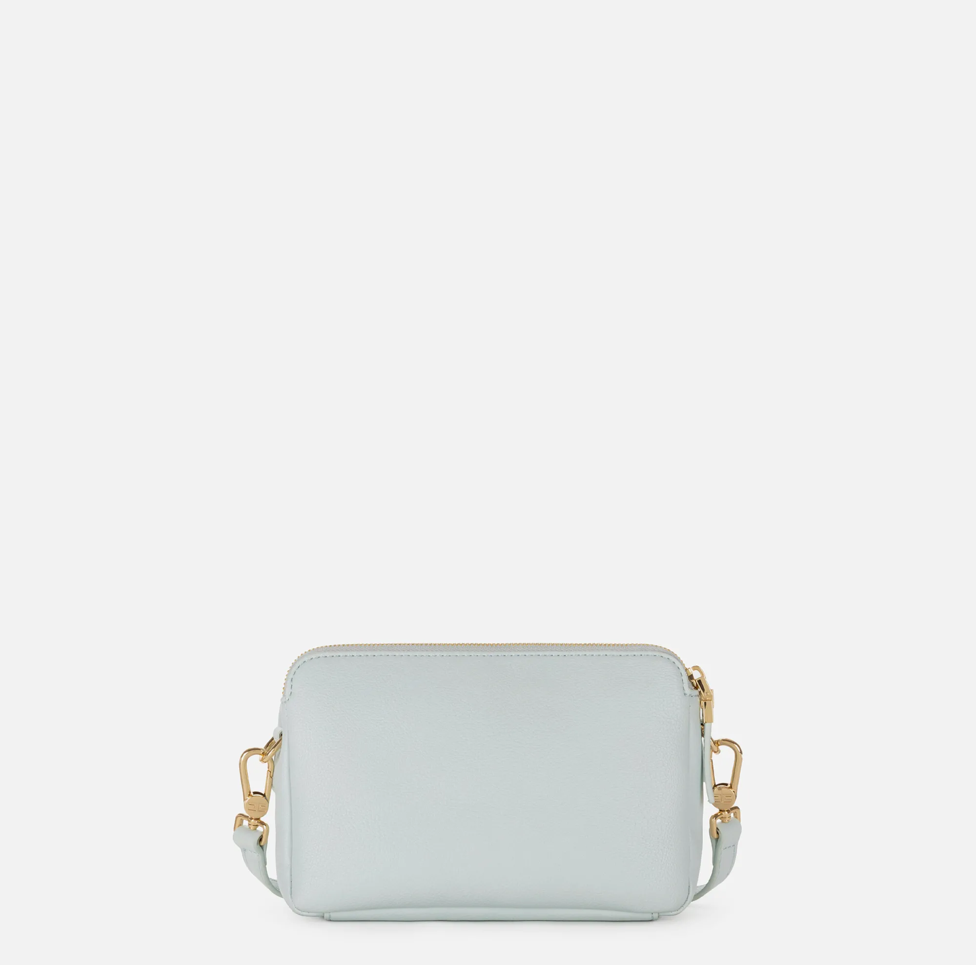 Elisabetta Franchi Camera Bag Con Tasca E Logo In Metallo^ Borse A Tracolla