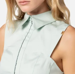 Elisabetta Franchi Camicia A Bustier In Popeline Di Cotone^ Camicie E Bluse