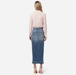Elisabetta Franchi Camicia Body In Georgette Incrociata Con Nastro Logato^ Top, T-Shirt & Body