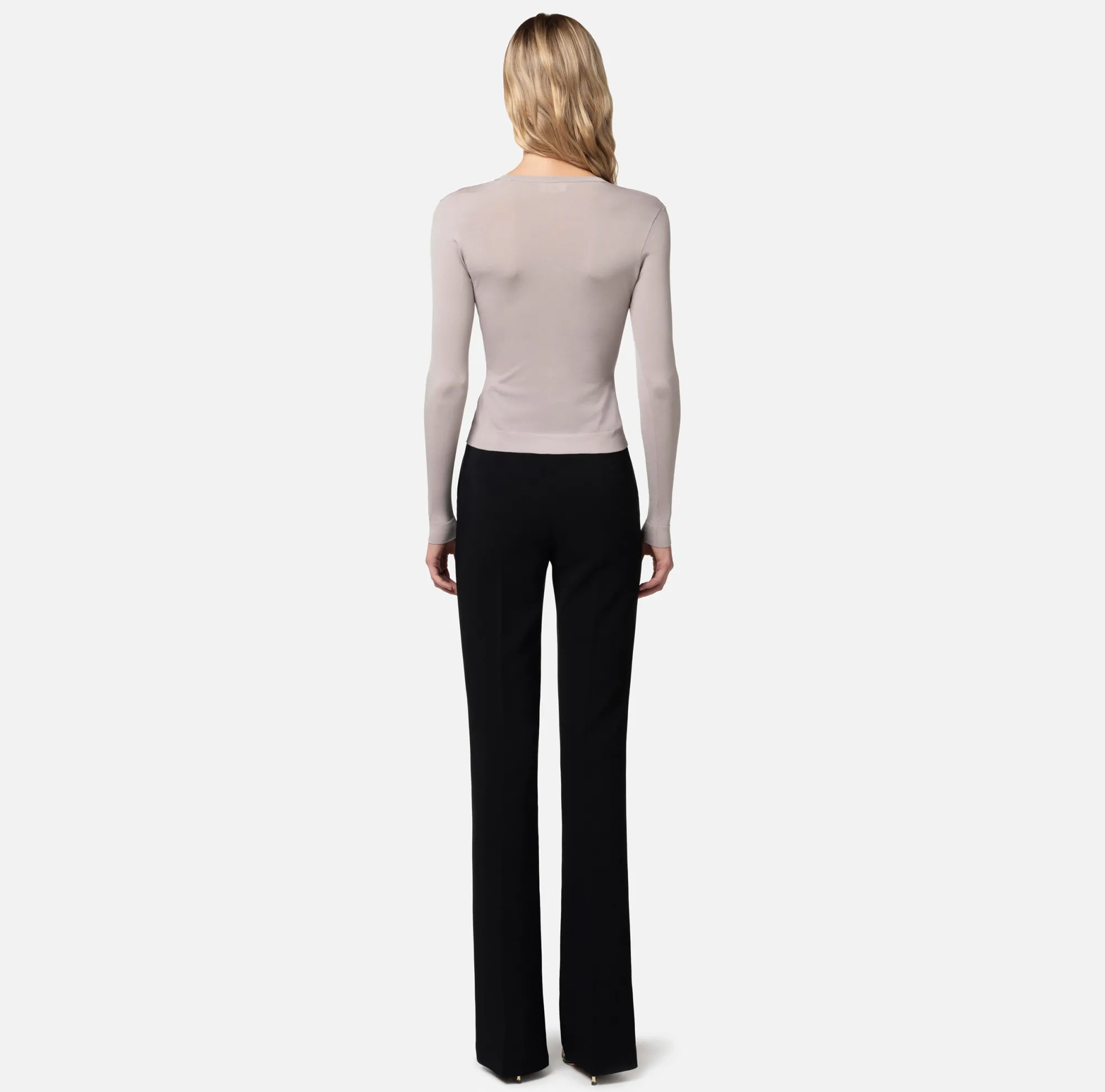 Elisabetta Franchi Cardigan In Rayon Con Logo^ Maglieria E Felpe