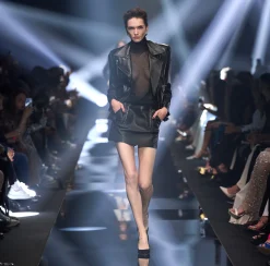 Elisabetta Franchi Chiodo In Pelle^ Giacche & Trench