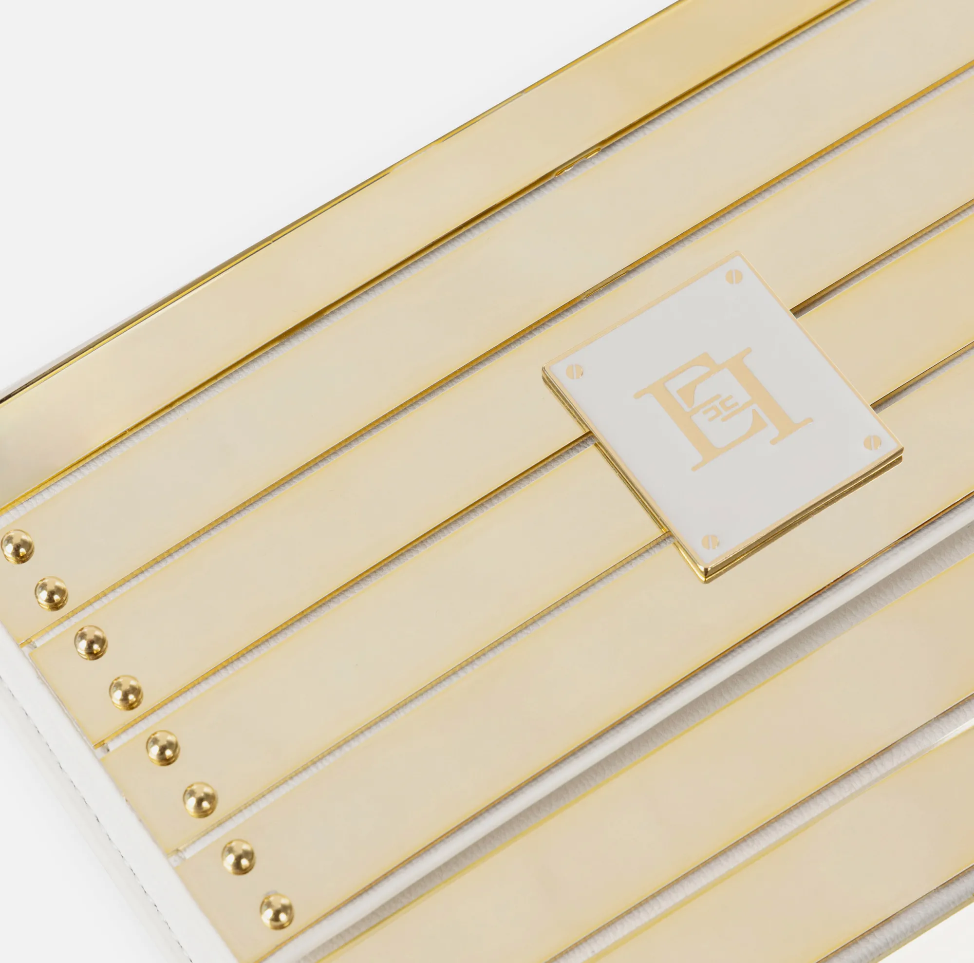 Elisabetta Franchi Clutch Specchiata Con Tracolla^ Clutch