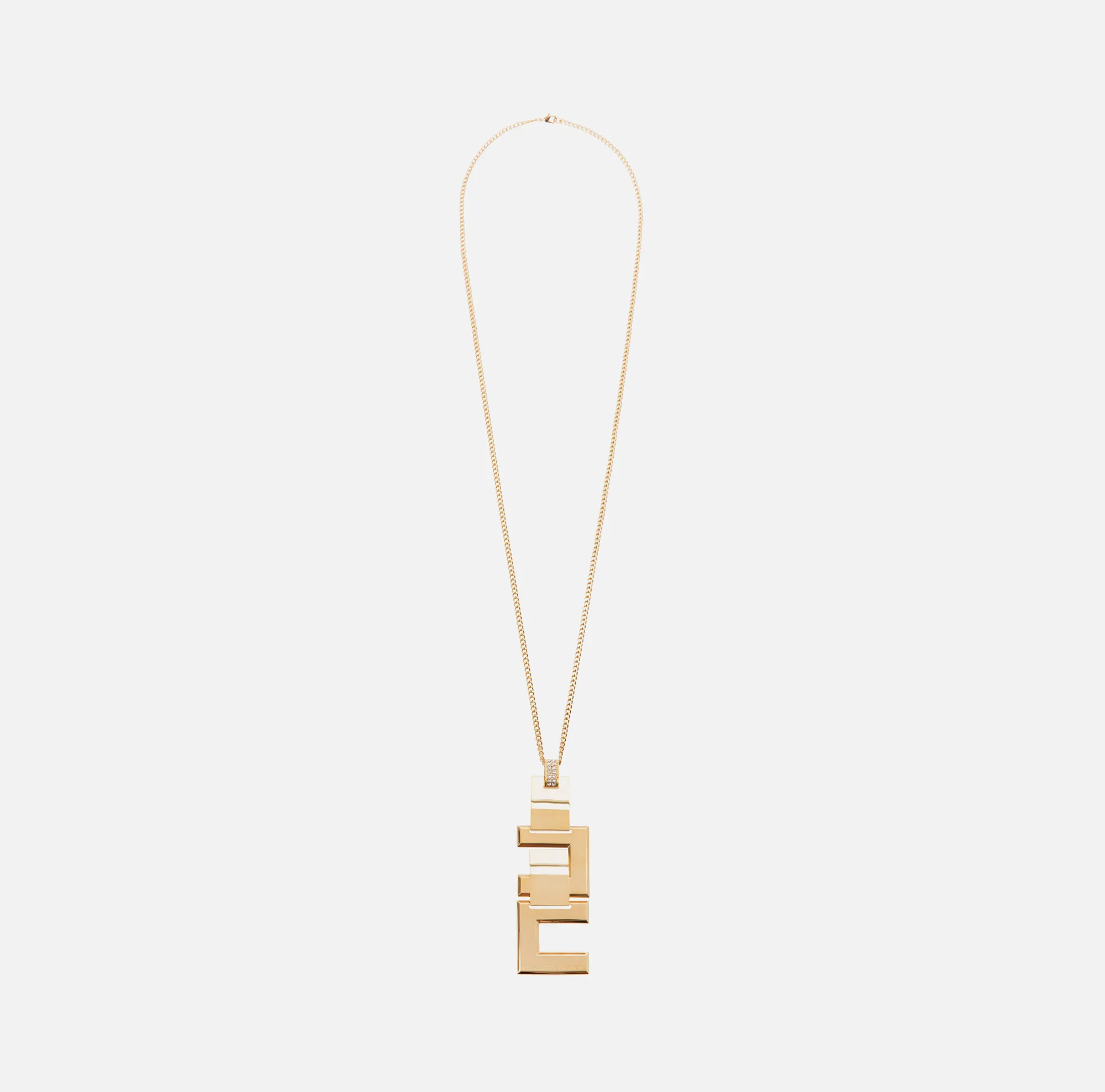 Elisabetta Franchi Collana Con Charms Logo E Strass^ Mostra Tutti