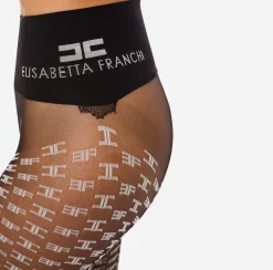 Elisabetta Franchi Collant Pattern Monogram^ Mostra Tutti