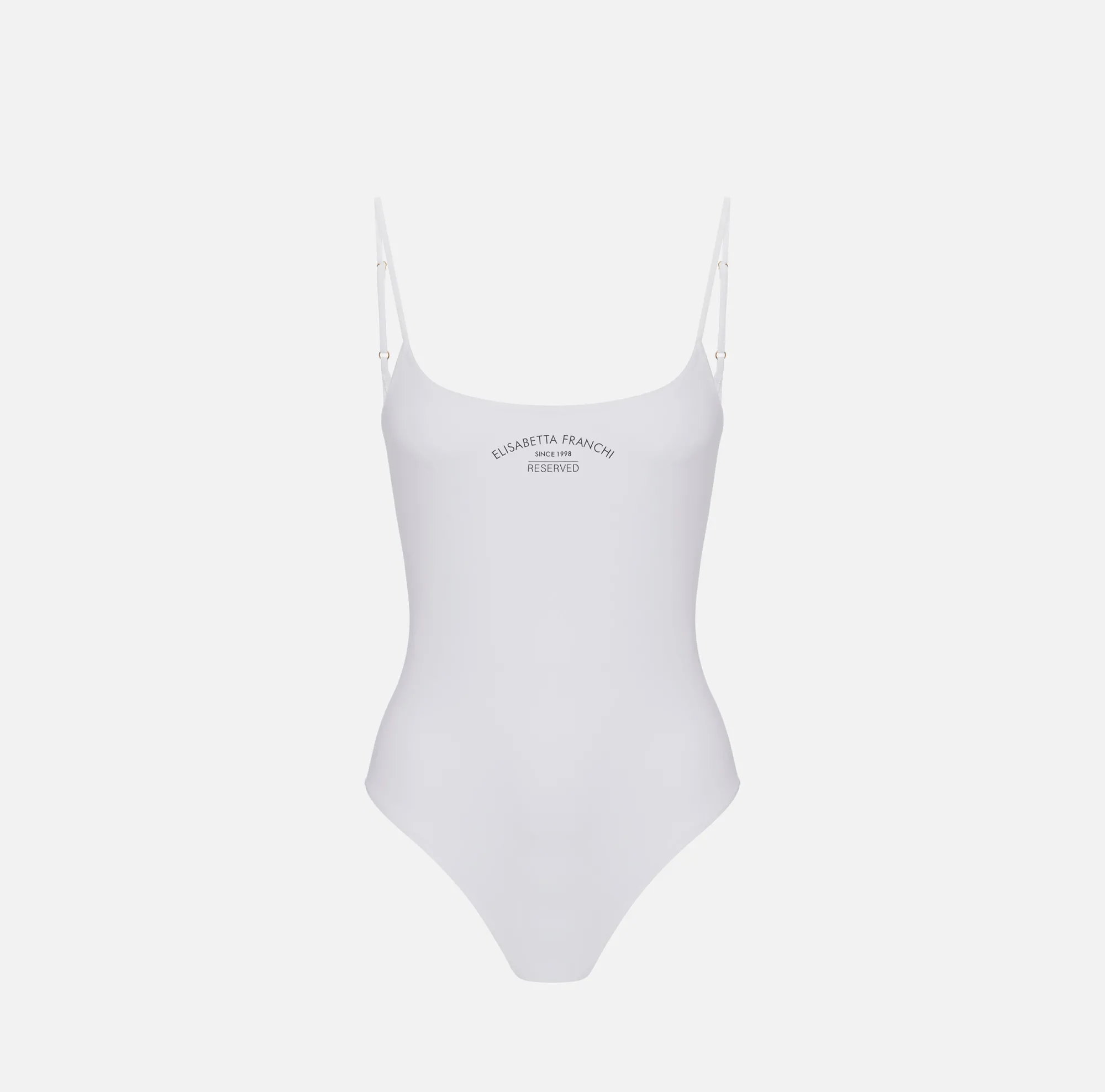 Elisabetta Franchi Costume Intero Con Logo^ Beachwear