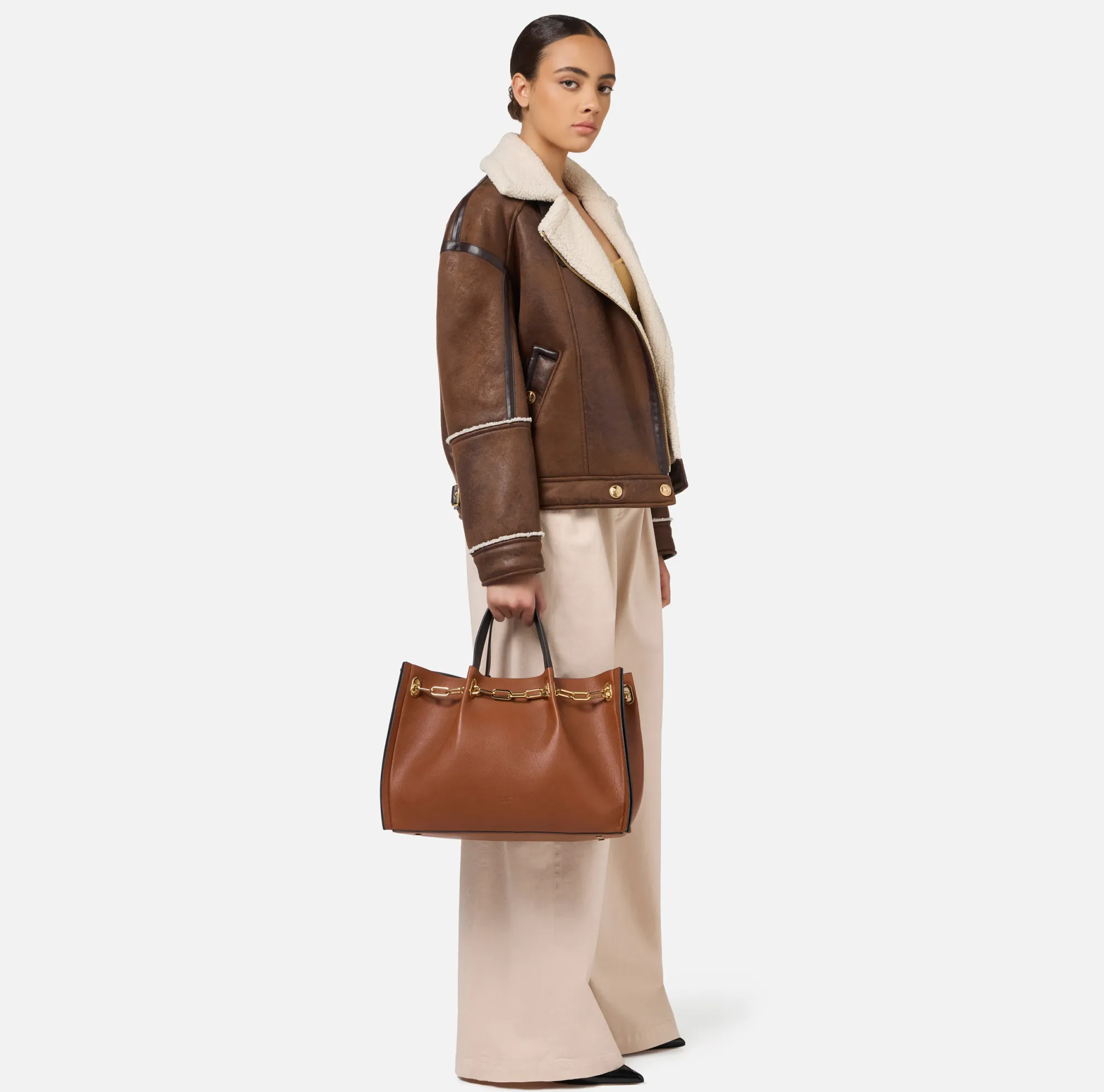 Elisabetta Franchi Dune Shopper^ Borse A Mano