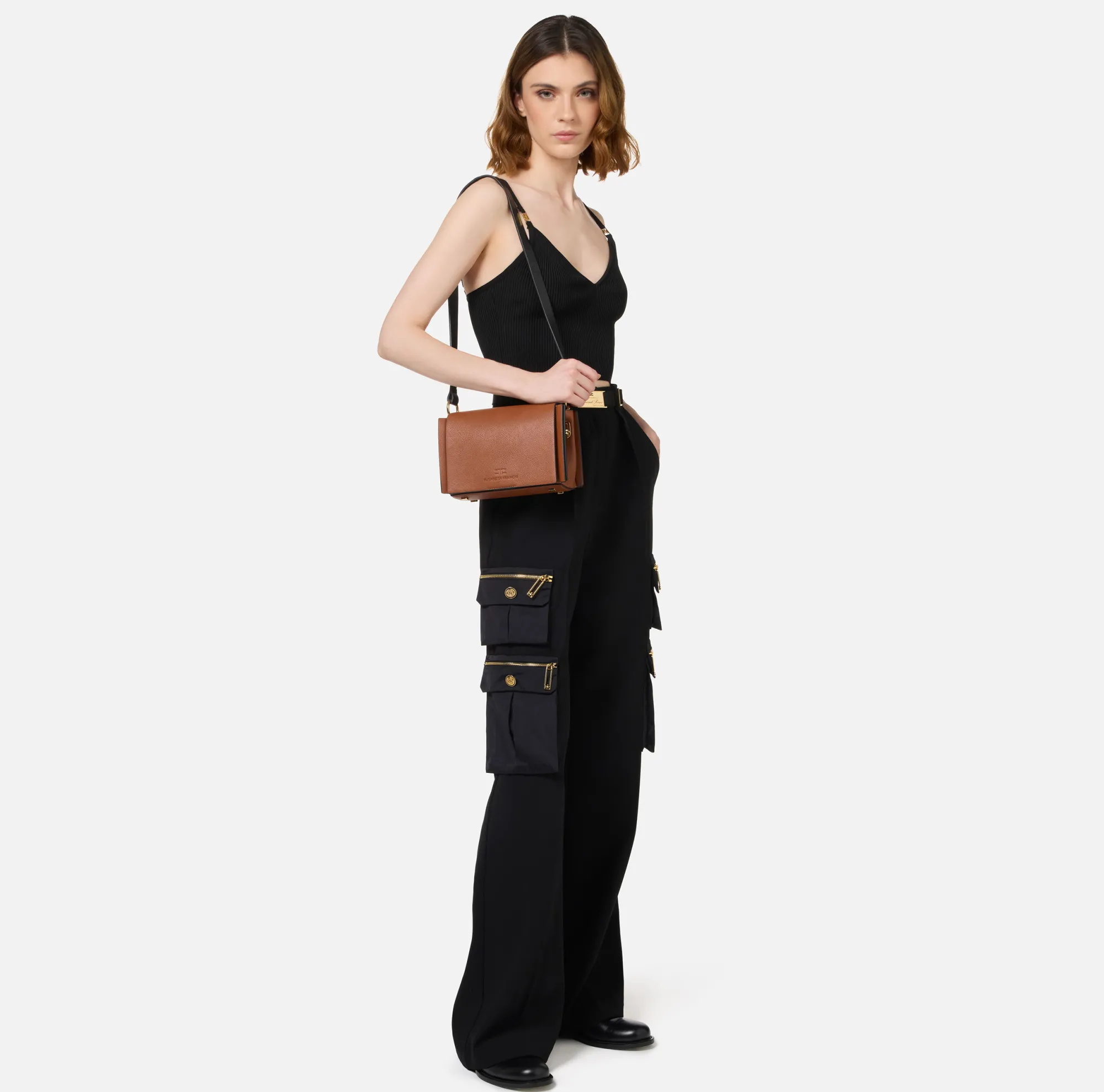 Elisabetta Franchi Dune Shoulder^ Borse A Tracolla