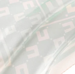 Elisabetta Franchi Foulard Medio In Twill Di Seta Stampa Logo Doppia C^ Mostra Tutti