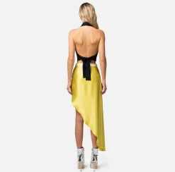 Elisabetta Franchi Gilet In Fresco Lana Con Fusciacca^ Giacche & Trench