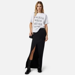 Elisabetta Franchi Gonna Lunga In Crepe Fluido^ Gonne