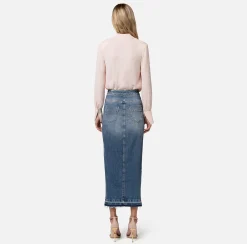 Elisabetta Franchi Gonna Lunga In Denim^ Gonne