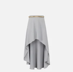 Elisabetta Franchi Gonna Midi Asimmetrica In Crepe^ Gonne