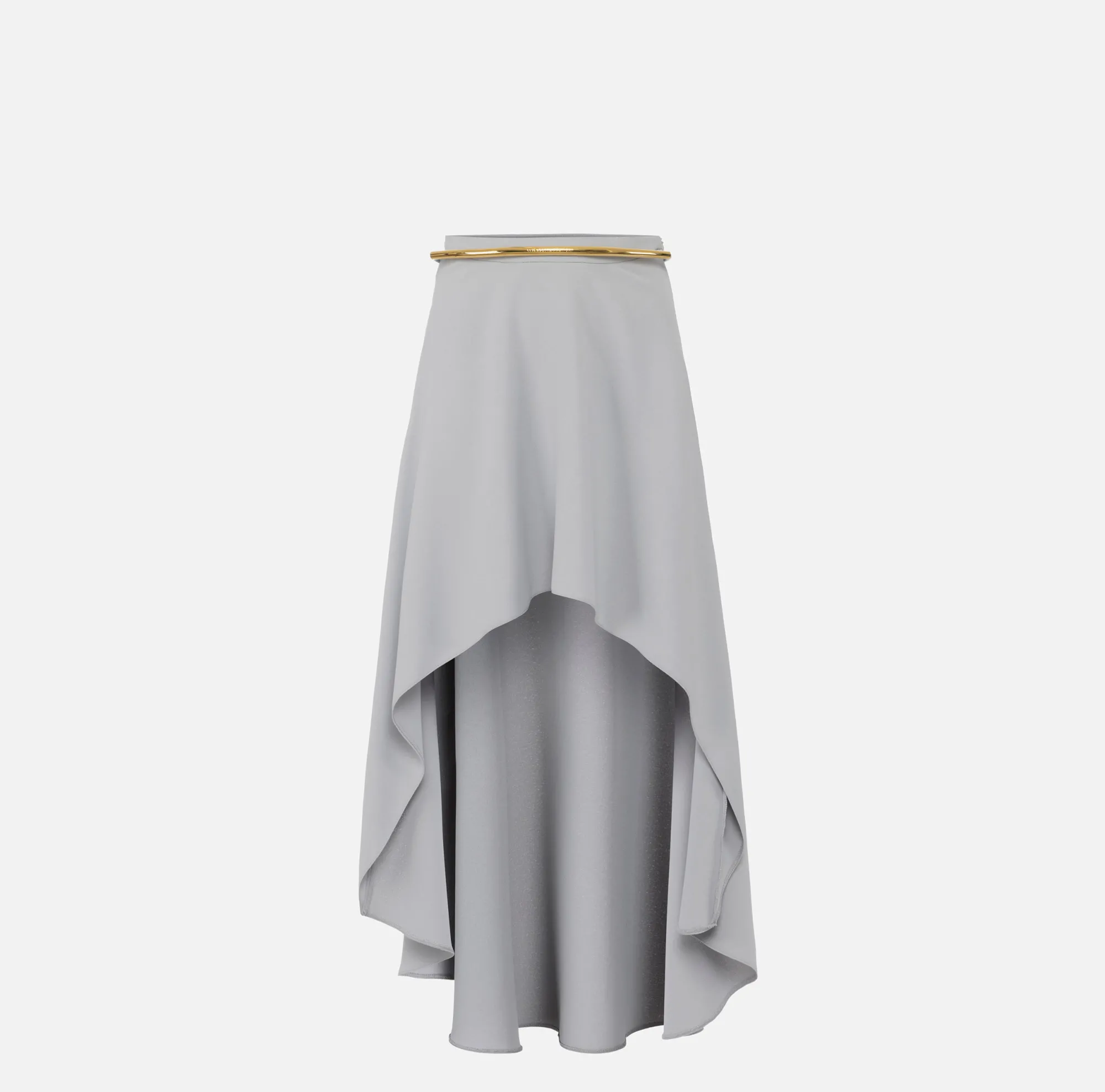Elisabetta Franchi Gonna Midi Asimmetrica In Crepe^ Gonne