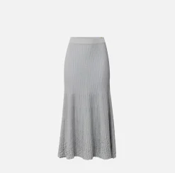 Elisabetta Franchi Gonna Midi In Viscosa Metallizzata^ Gonne