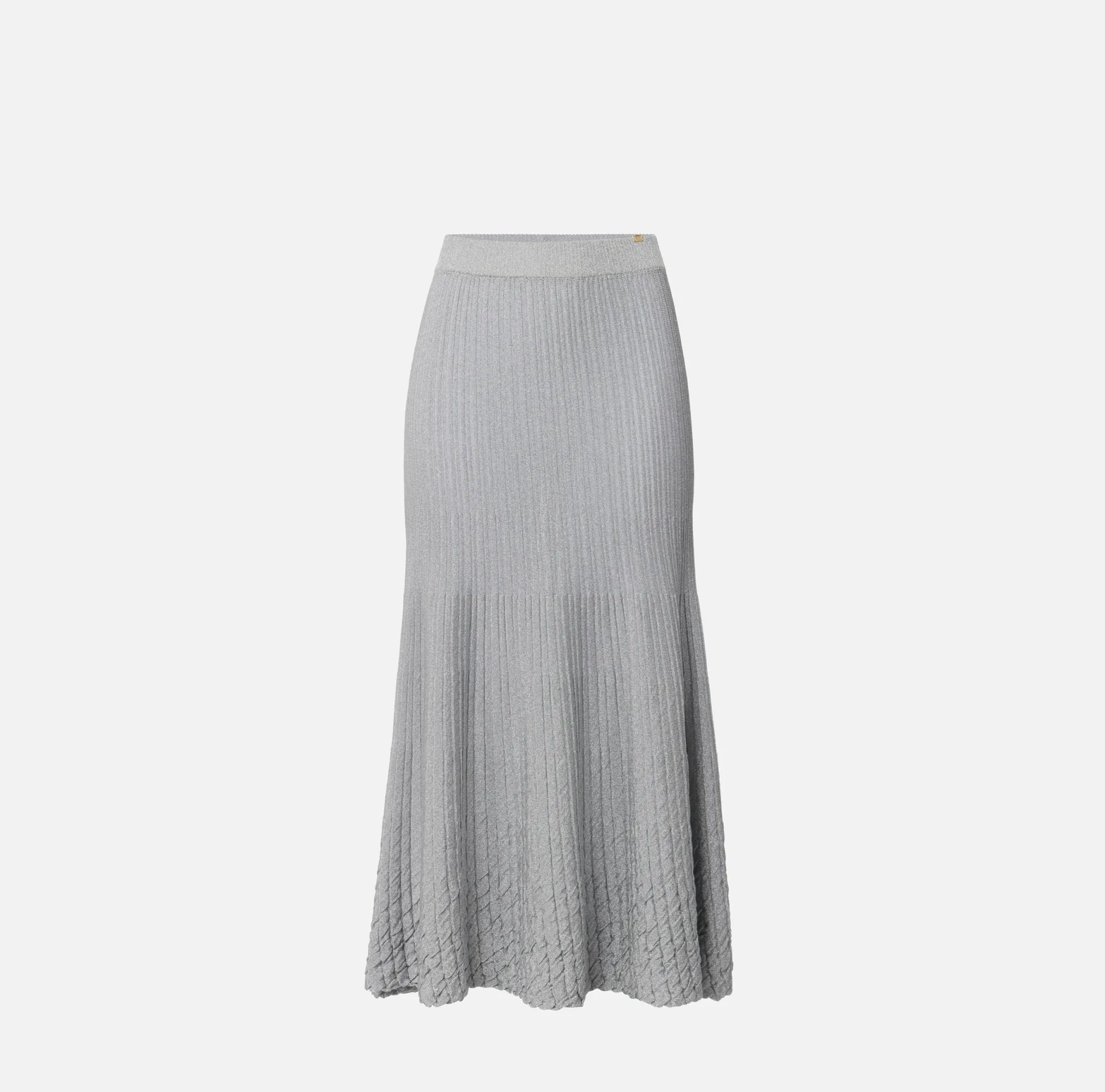 Elisabetta Franchi Gonna Midi In Viscosa Metallizzata^ Gonne