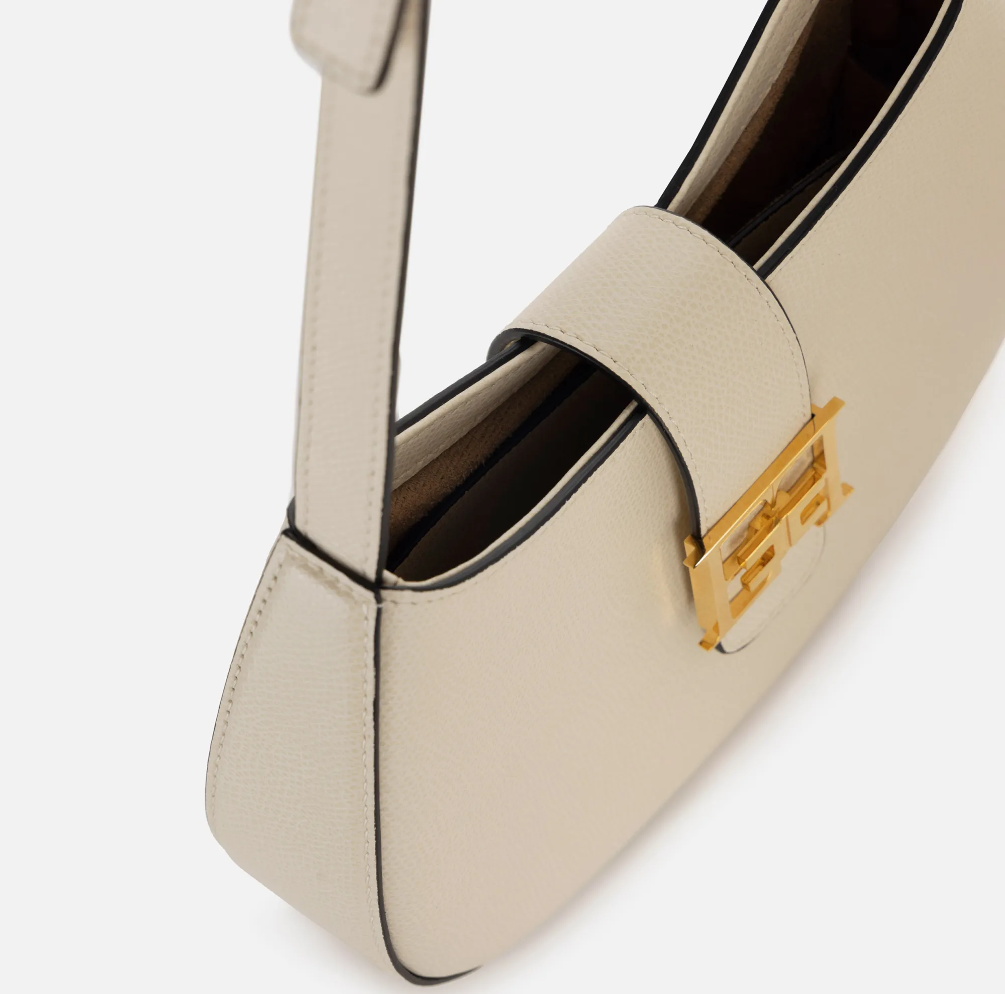 Elisabetta Franchi Hobo Media Con Logo In Metallo^ Borse A Tracolla
