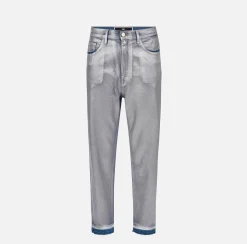 Elisabetta Franchi Jeans Boyfriend Laminato^ Jeans
